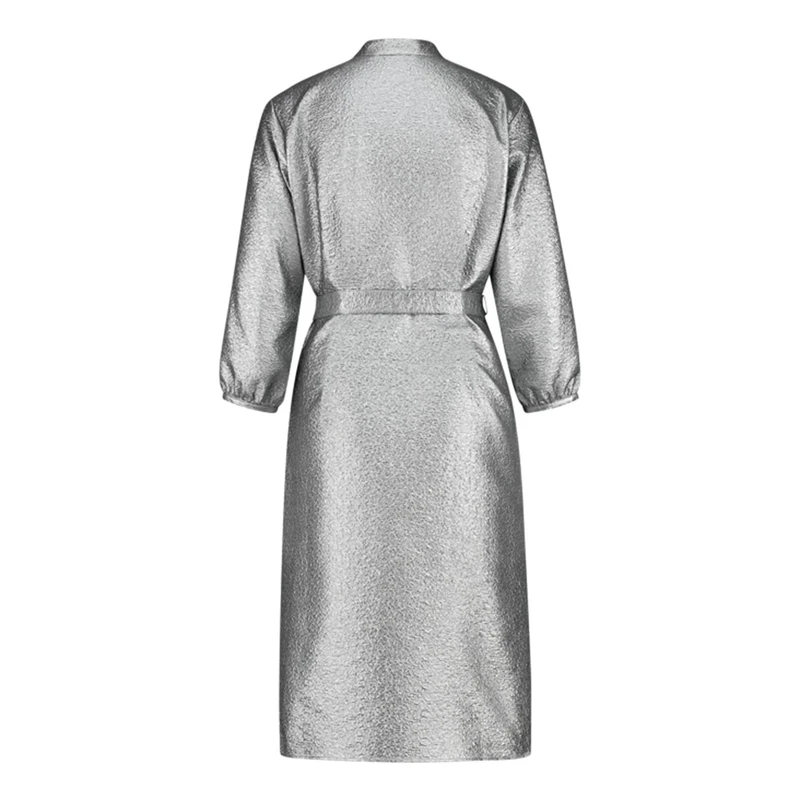 Dames Jurk EX23-32084 Expresso ZILVER