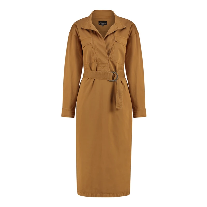 Dames Jurk EX24-32003 Expresso MIDDEN BRUIN