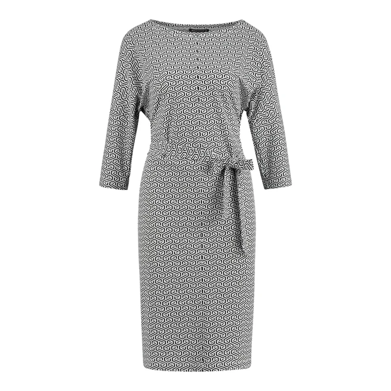 Dames Jurk EX24-32007 Expresso ZWART