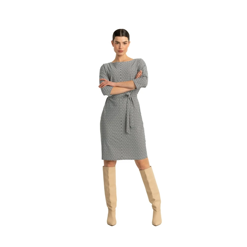 Dames Jurk EX24-32007 Expresso ZWART