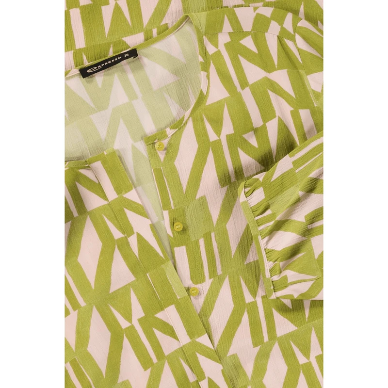 Dames Jurk EX24-32014 Expresso LIME