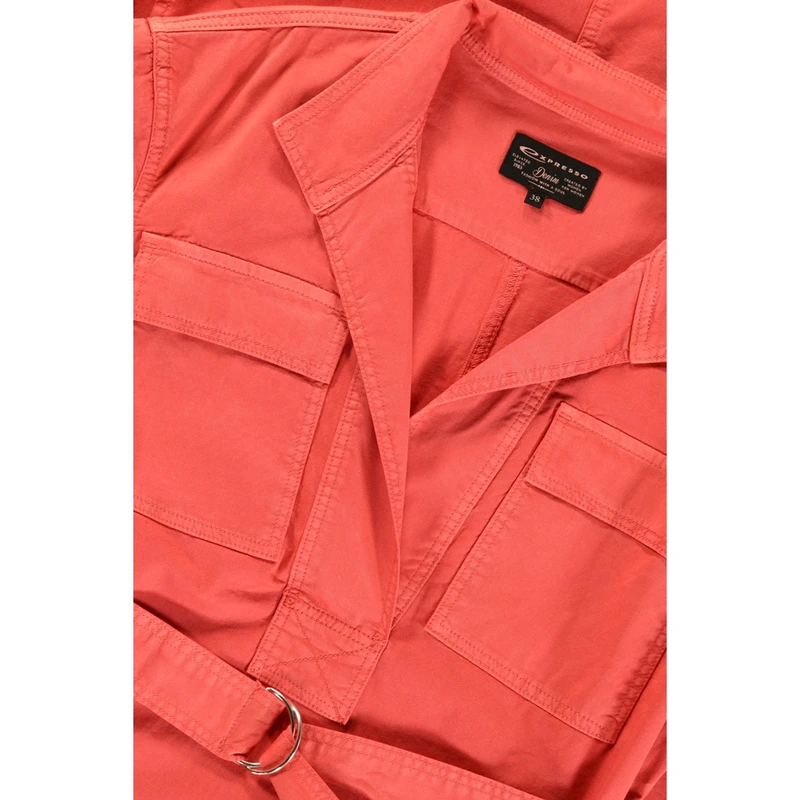 Dames Jurk EX24-32015 Expresso ROOD