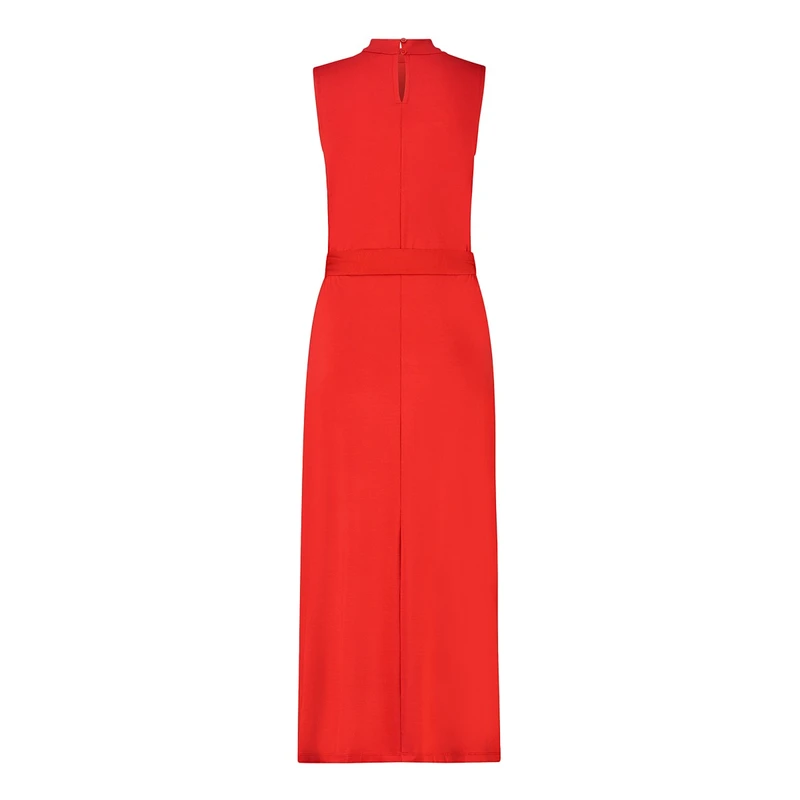 Dames Jurk EX24-32047 Expresso ROOD
