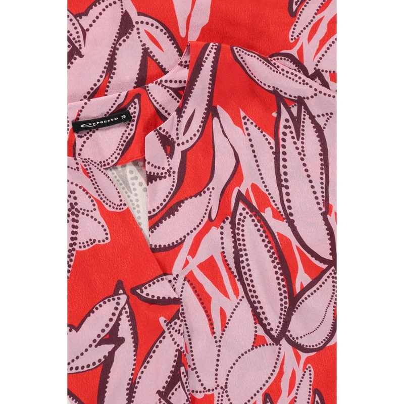 Dames Jurk EX24-32048 Expresso ROOD