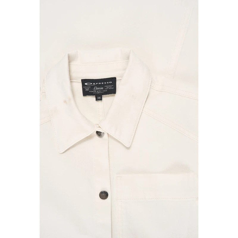Dames Jurk EX25-32003 Expresso OFF-WHITE