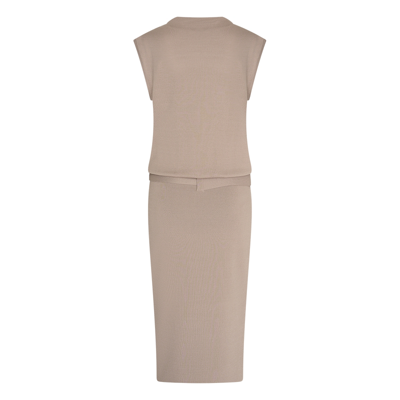 Dames Jurk EX32-25023 Expresso TAUPE