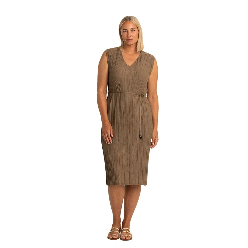 Dames Jurk EX32-25283 Expresso MIDDEN BRUIN