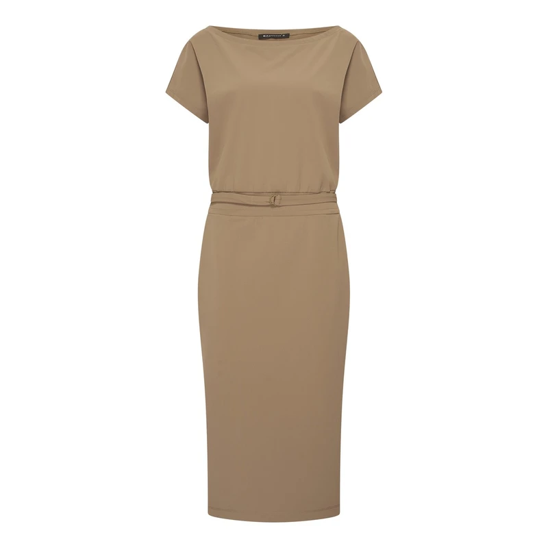 Dames Jurk EX32-25288 Expresso MIDDEN BRUIN