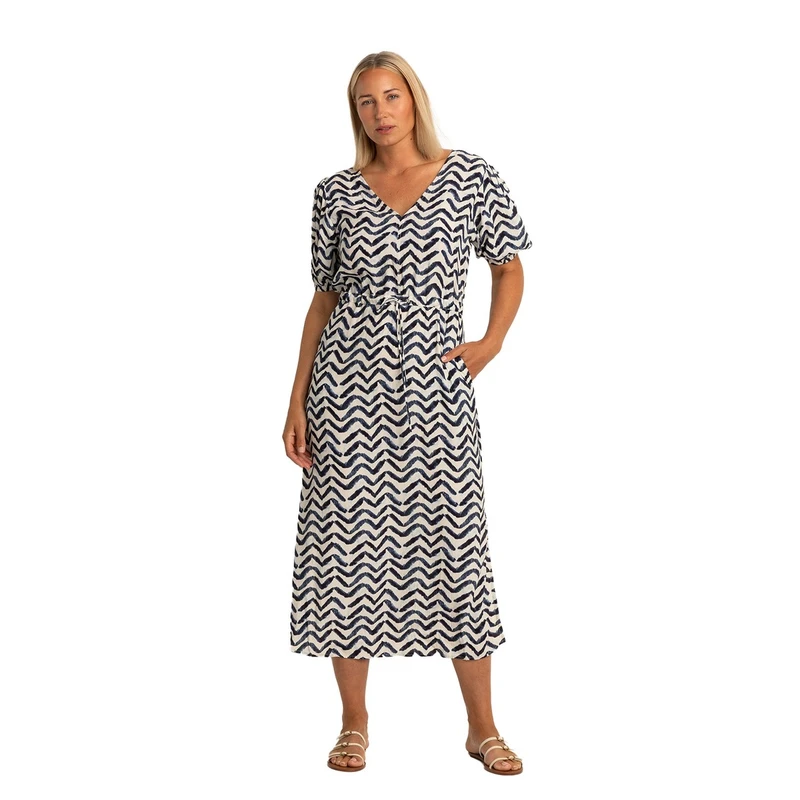 Dames Jurk EX32-25516 Expresso NAVY