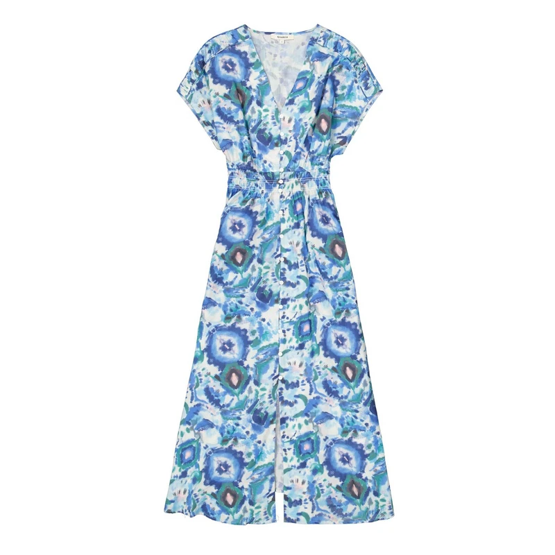 Dames Jurk F50080 Garcia BLEU