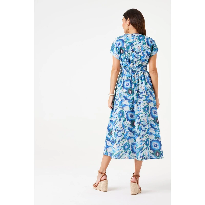 Dames Jurk F50080 Garcia BLEU