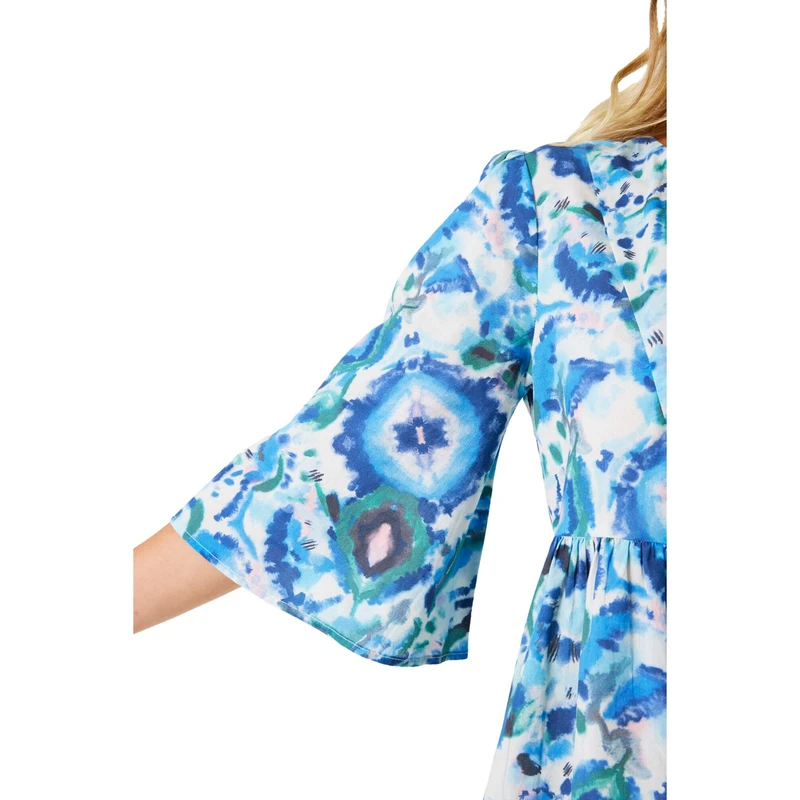 Dames Jurk F50083 Garcia BLEU
