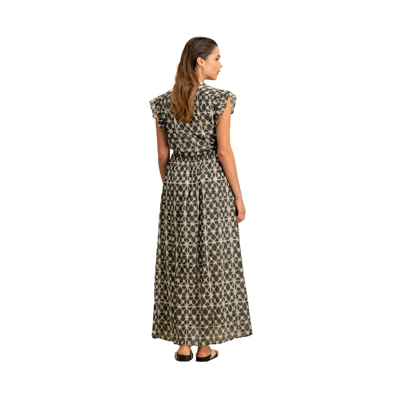 Dames Jurk Juliet Circle of Trust BLAUW DESSIN