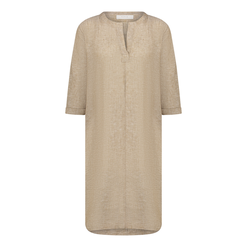 Dames Jurk KATE DRESS MIX Nukus NATUREL