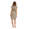 dames jurk kort met print