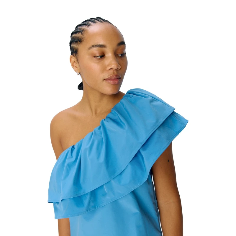 Dames Jurk OBJMIRA Object BLEU