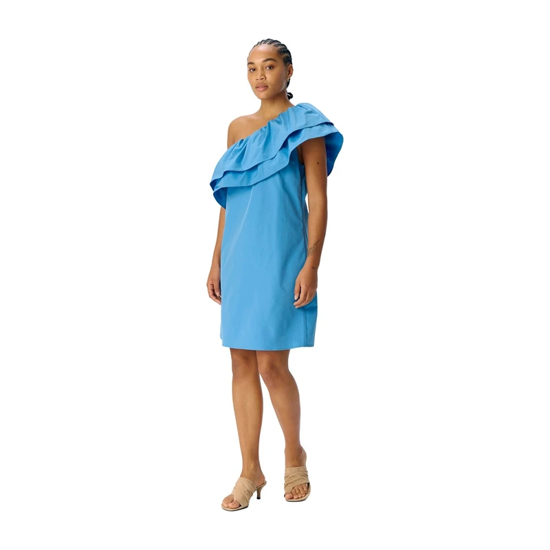 Dames Jurk OBJMIRA Object BLEU