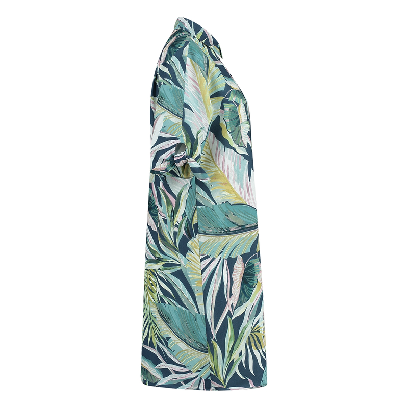 Dames Jurk RobeCammiJurk polokr Sanne GROEN DESSIN