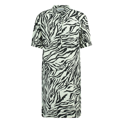 Dames jurk Romy zebra dessin