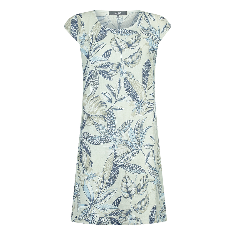 Dames Jurk SAL-S15Jurkkapmwjung Sanne ZAND