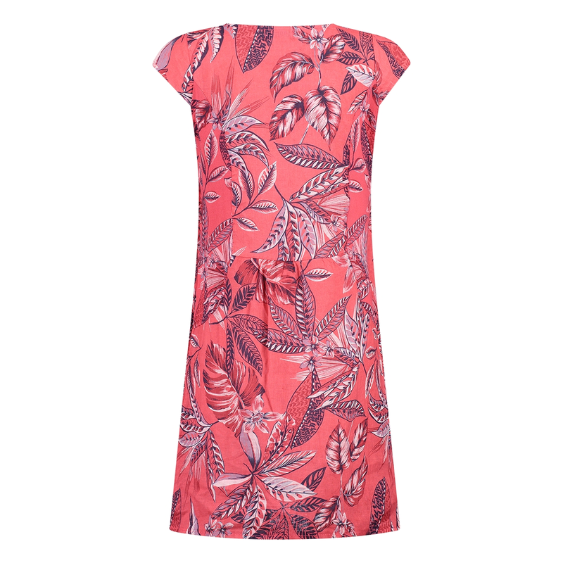 Dames Jurk SAL-S15Jurkkapmwjung Sanne ROOD