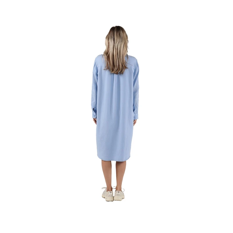 Dames Jurk SANNE Nukus BLEU