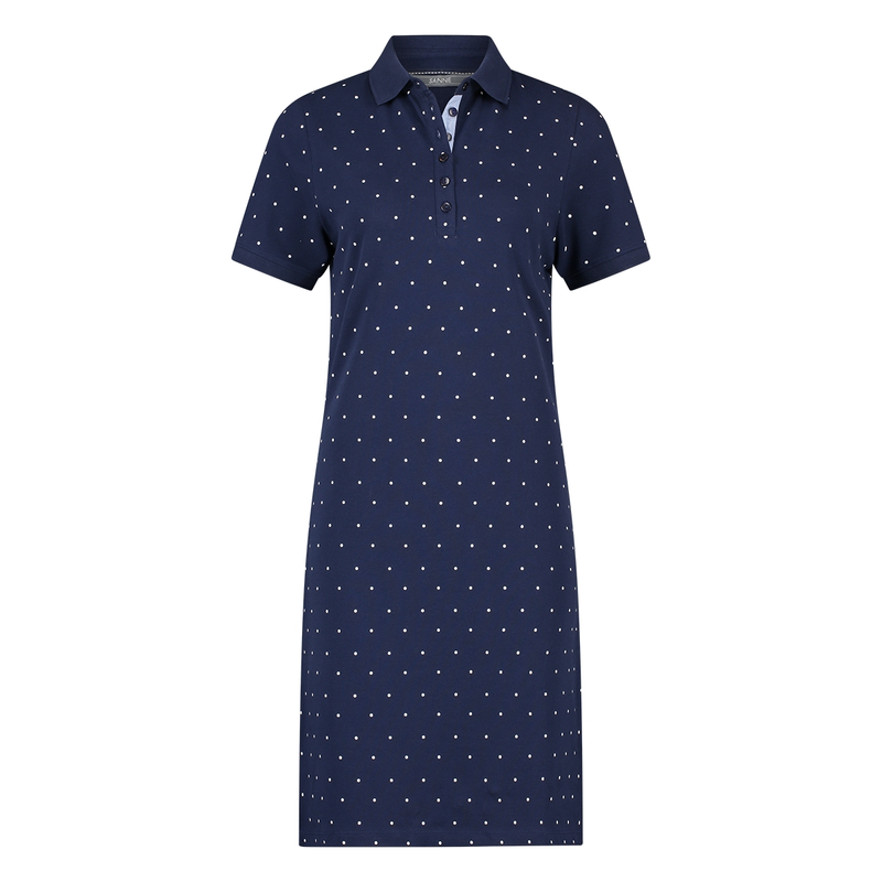 Dames Jurk stip Sanne NAVY