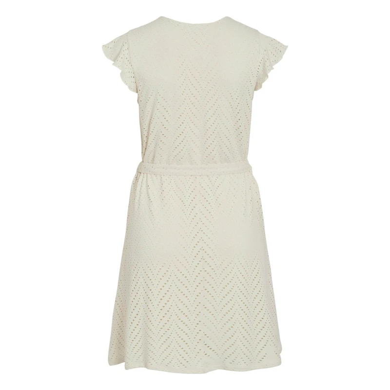 Dames Jurk VIDELAIA Vila OFF-WHITE