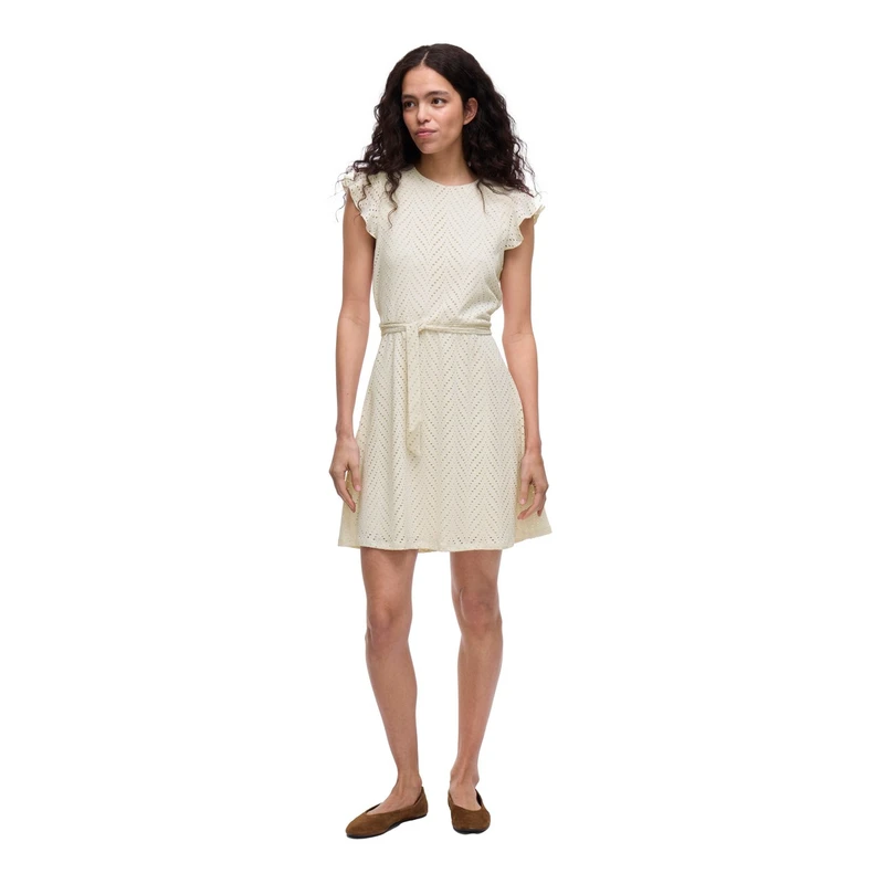 Dames Jurk VIDELAIA Vila OFF-WHITE