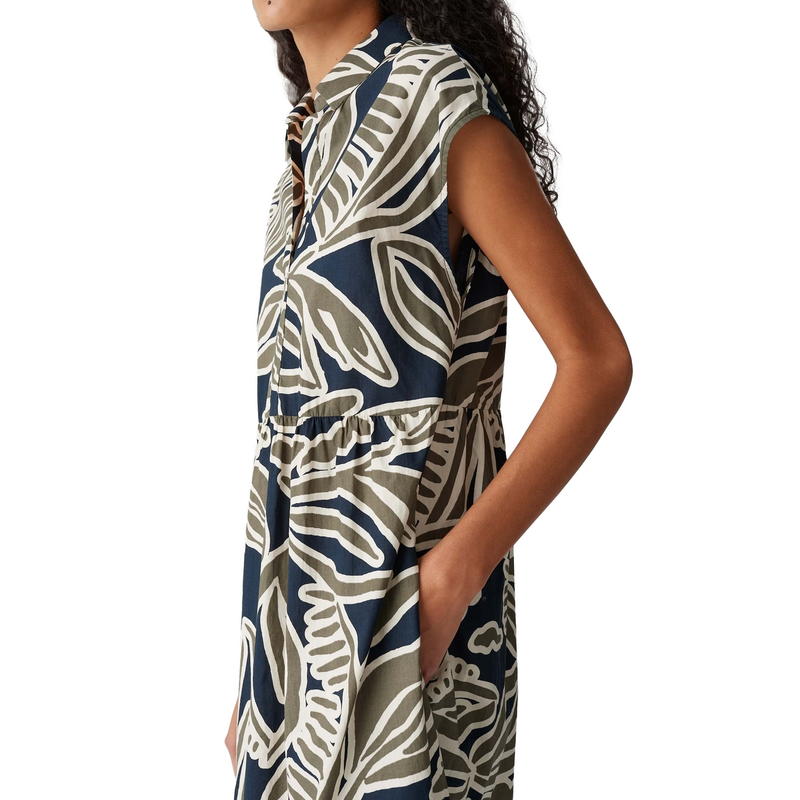Dames Jurk Werisa tropical Opus OLIJF