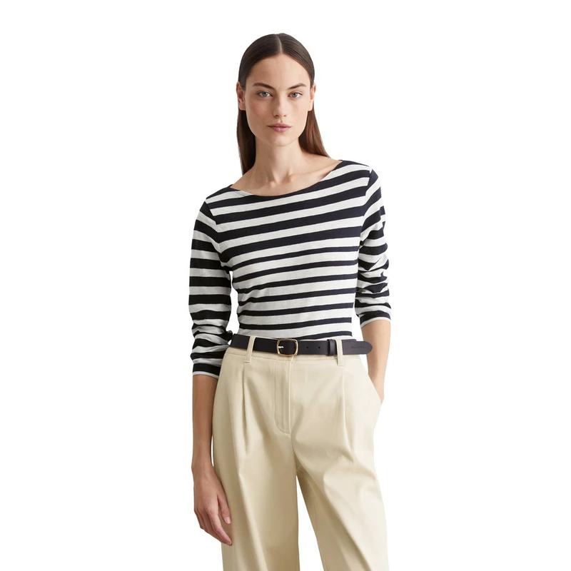Dames Longsleeve M00219652597 Marc O'Polo BEIGE