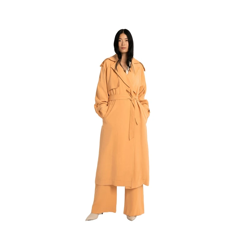 Dames Mantel CS23-41501 Claudia Strater NATUREL