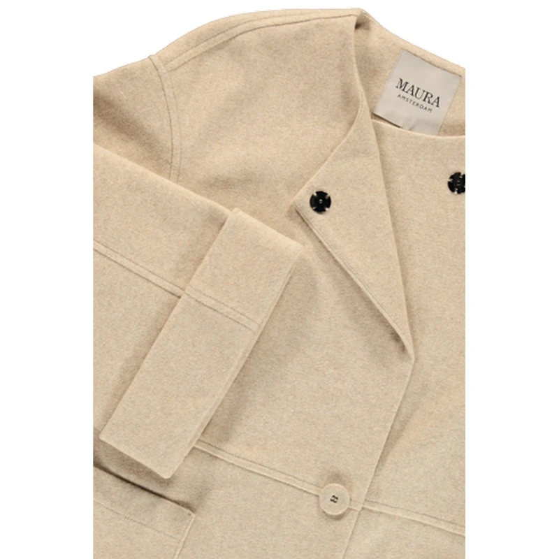 Dames Mantel MA24-41525 Maura BEIGE