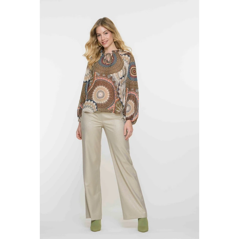 Dames Pantalon 51110-32 Geisha GOUD