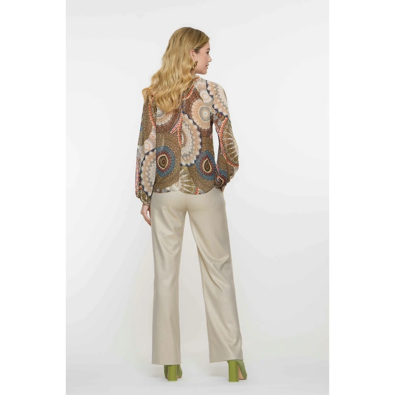 Dames Pantalon 51110-32 Geisha GOUD