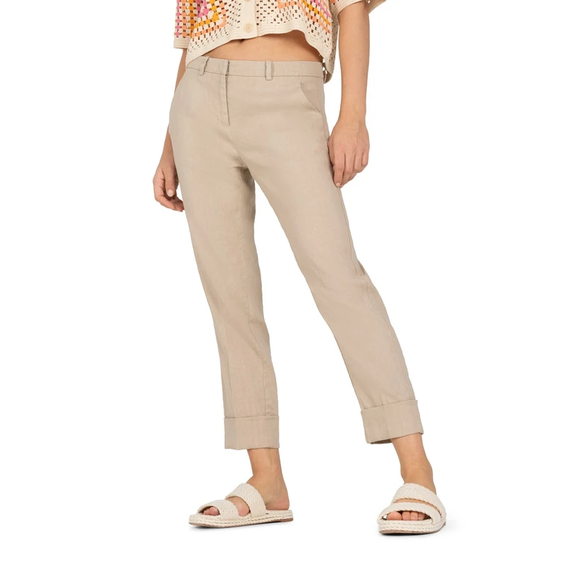 Dames Pantalon 8003-0300-00 krystal Cambio Wit