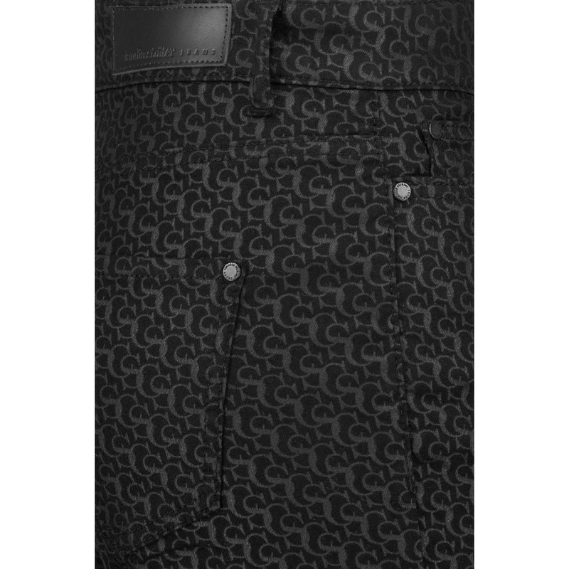 Dames Pantalon CS22-22532 Claudia Strater ZWART