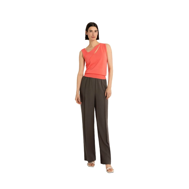Dames Pantalon CS24-21517 Claudia Strater DONKER BRUIN