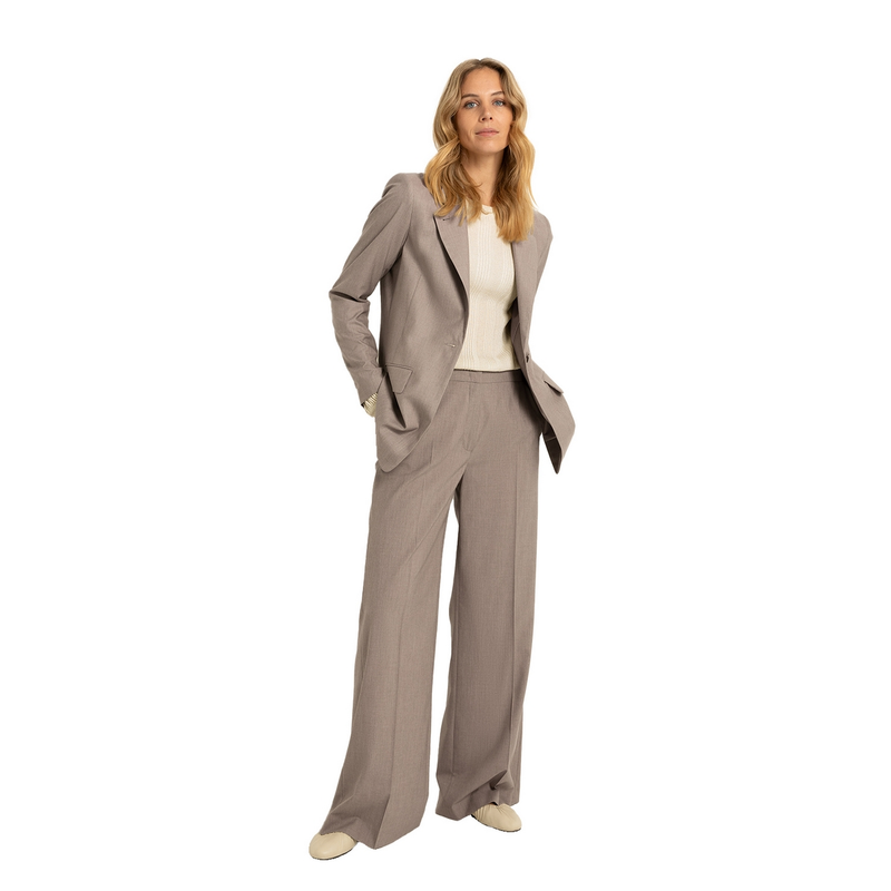 Dames Pantalon CS25-21501 Claudia Strater TAUPE