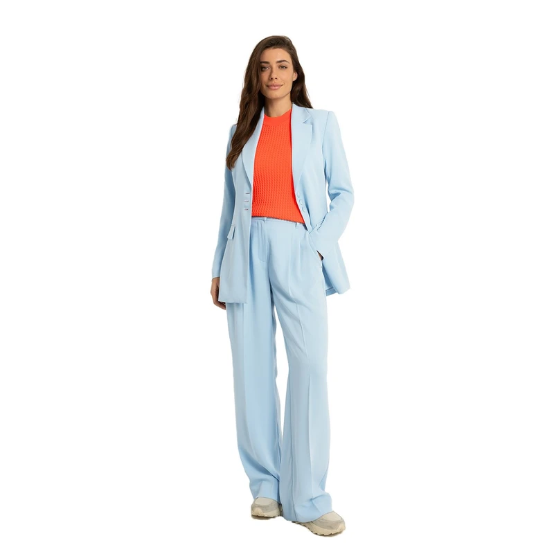 Dames Pantalon CS25-21518 Claudia Strater BLEU