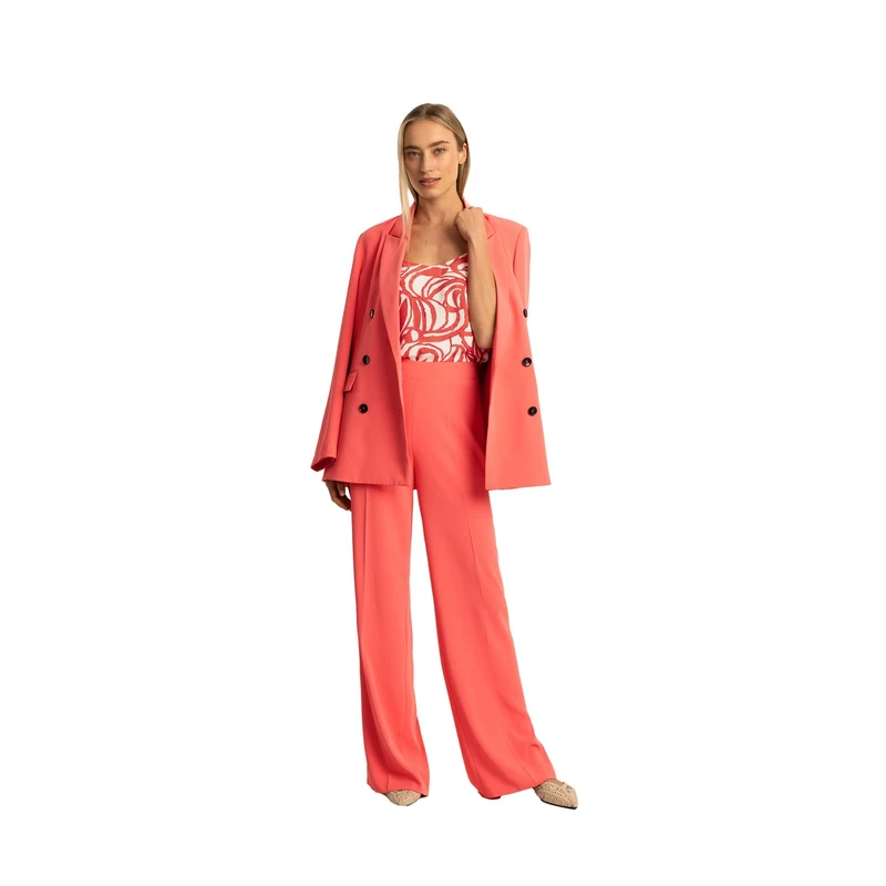 Dames Pantalon EX24-21012 Expresso ROOD