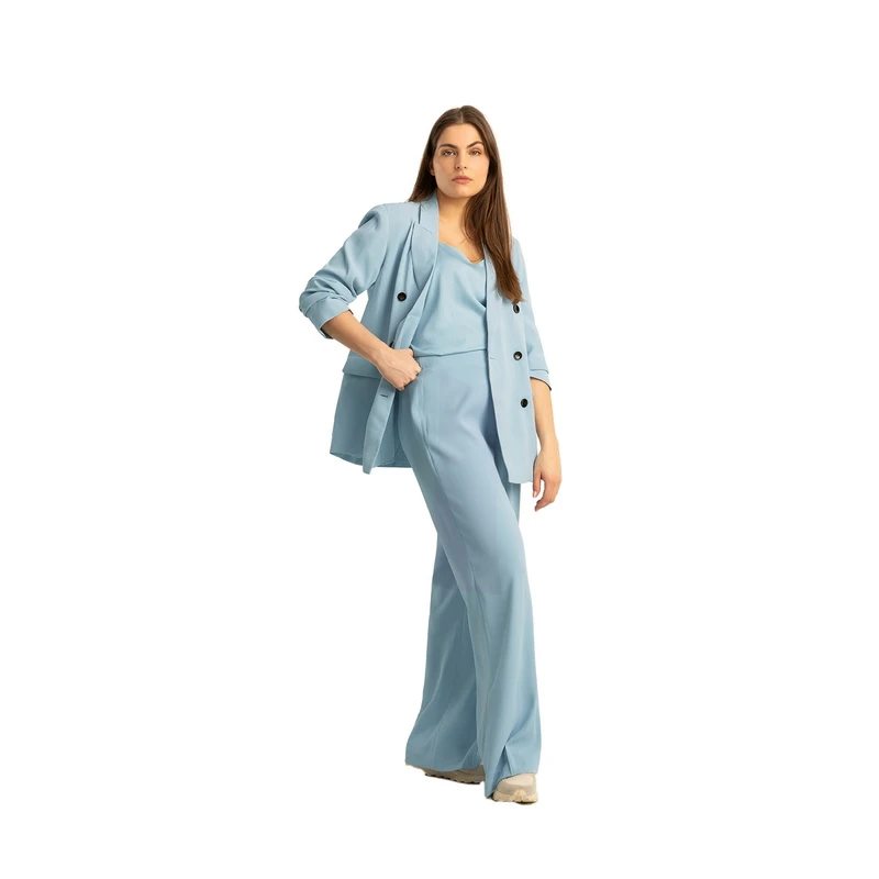 Dames Pantalon EX24-21012 Expresso BLEU