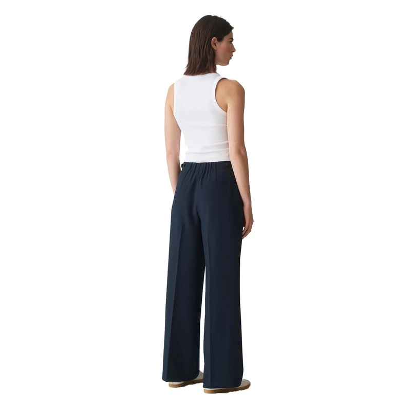 Dames Pantalon Maiga palazzo Opus KOBALT