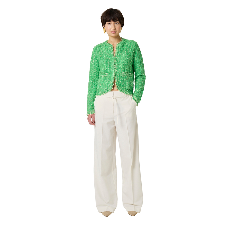 Dames Pantalon Nelsan Fabienne Chapot OFF-WHITE