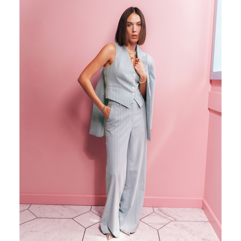 Dames Pantalon NINA JOSH V BLEU