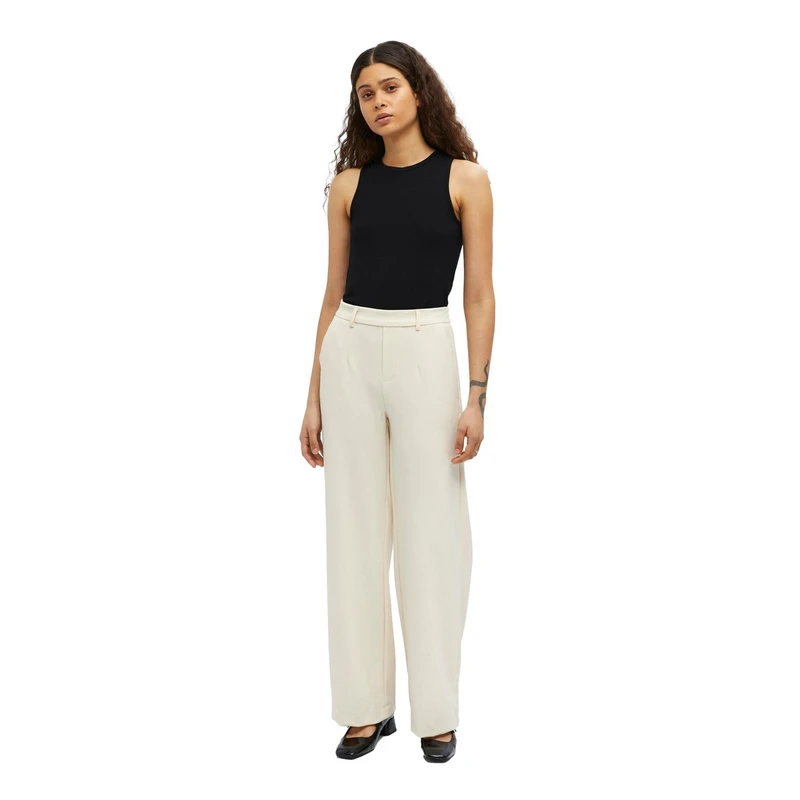 Dames Pantalon OBJLISA Object ZAND
