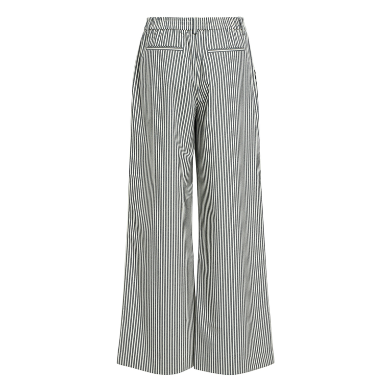 Dames Pantalon OBJLISA Object BLAUW DESSIN