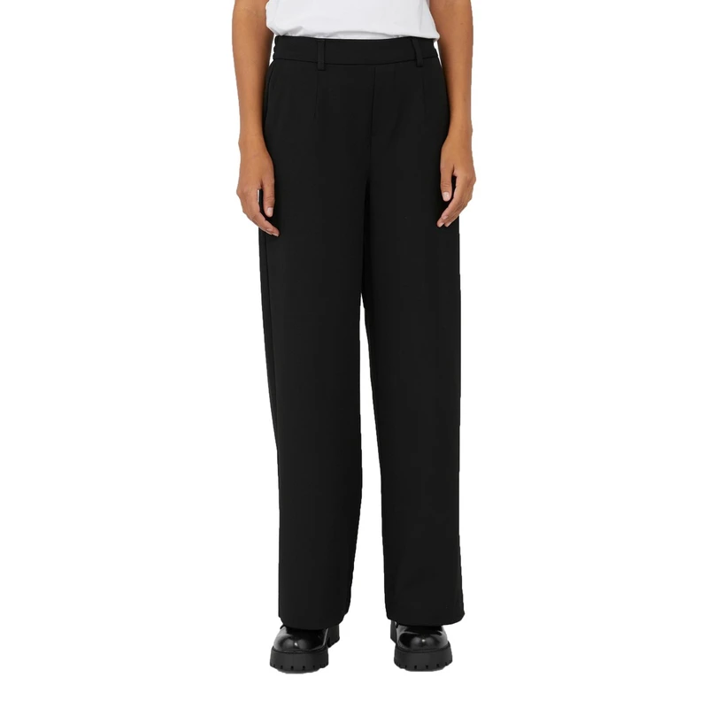 Dames Pantalon OBJLISA Object ZWART