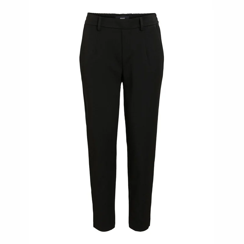 Dames Pantalon OBJLISA Object ZWART