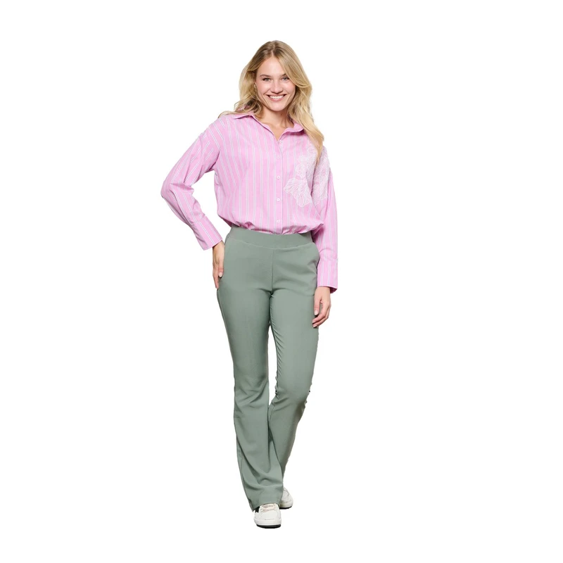 Dames Pantalon PACEY HEAVY TRAVEL &CO Woman KHAKIGROEN
